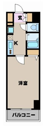 戸部駅 徒歩1分 3階の物件間取画像